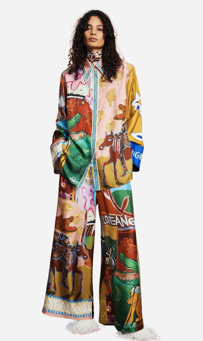 Alemais | Mlak Silk Pant