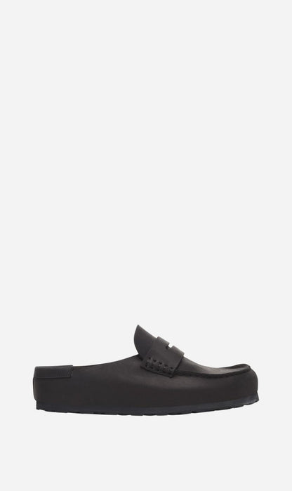 Birkenstock | Naples Wrapped Oiled Leather Regular - Black