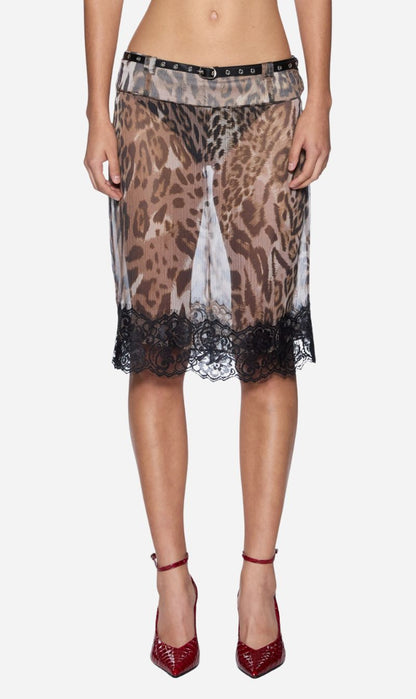 Ksubi | Mara Midi Skirt - Wild