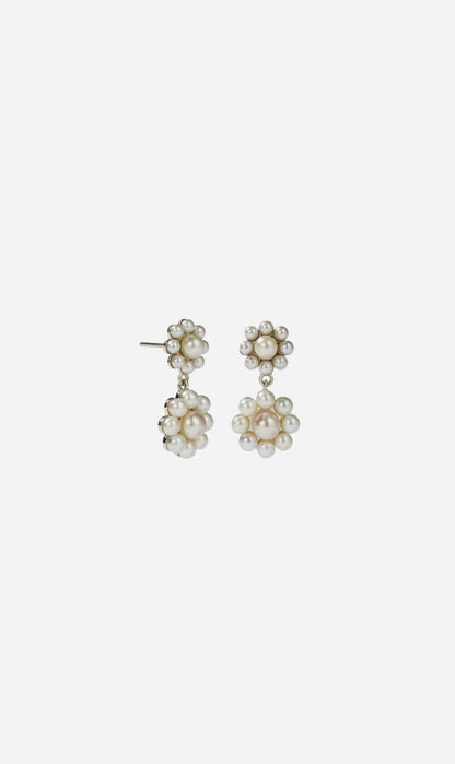 Meadowlark | Emile Double Drop Earrings - Sterling Silver