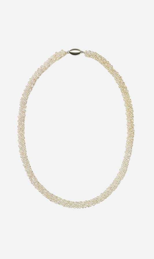 Meadowlark | Pearl Rope Necklace - Sterling Silver
