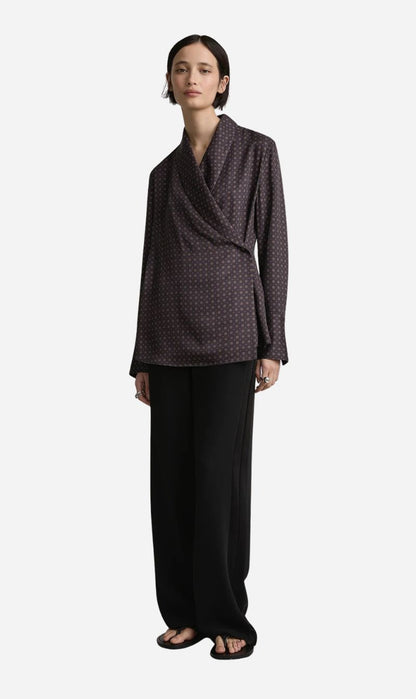 A. Emery | Lea Shirt - Ink Foulard