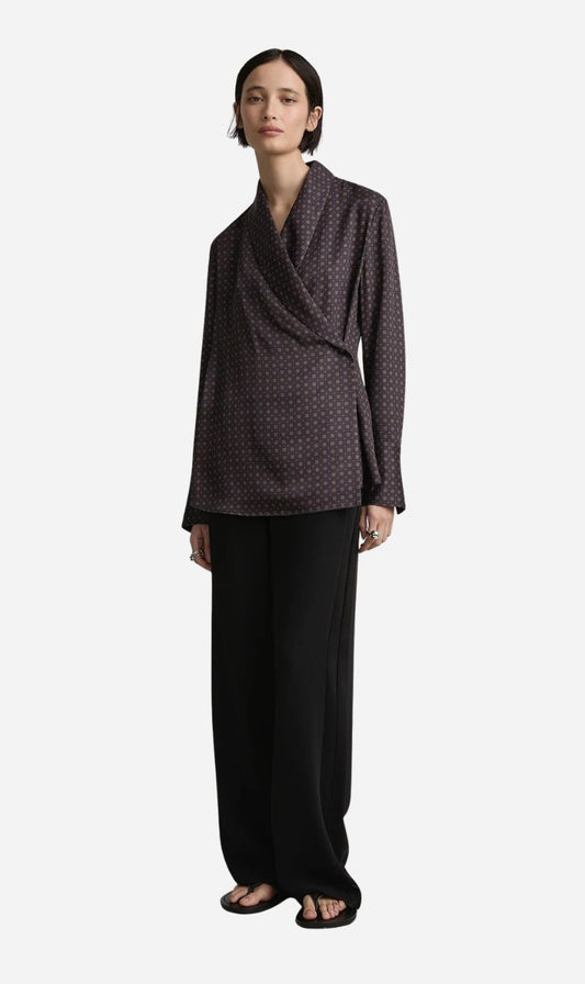 A. Emery | Lea Shirt - Ink Foulard