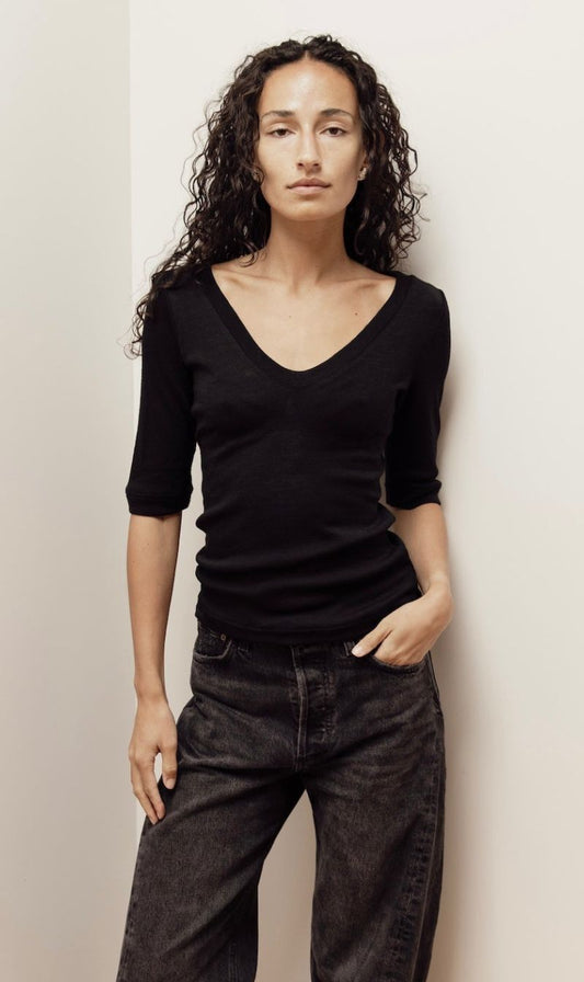 Dominique Healy | Uma Tee - Black