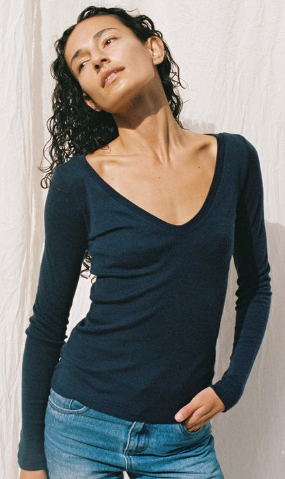 Dominique Healy | Uma Longsleeve - Navy