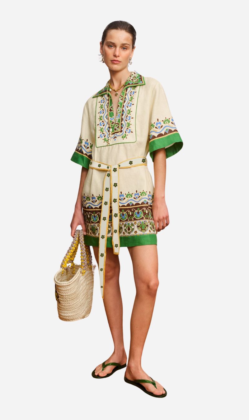 Alemais | Bridgette Mini Shirtdress