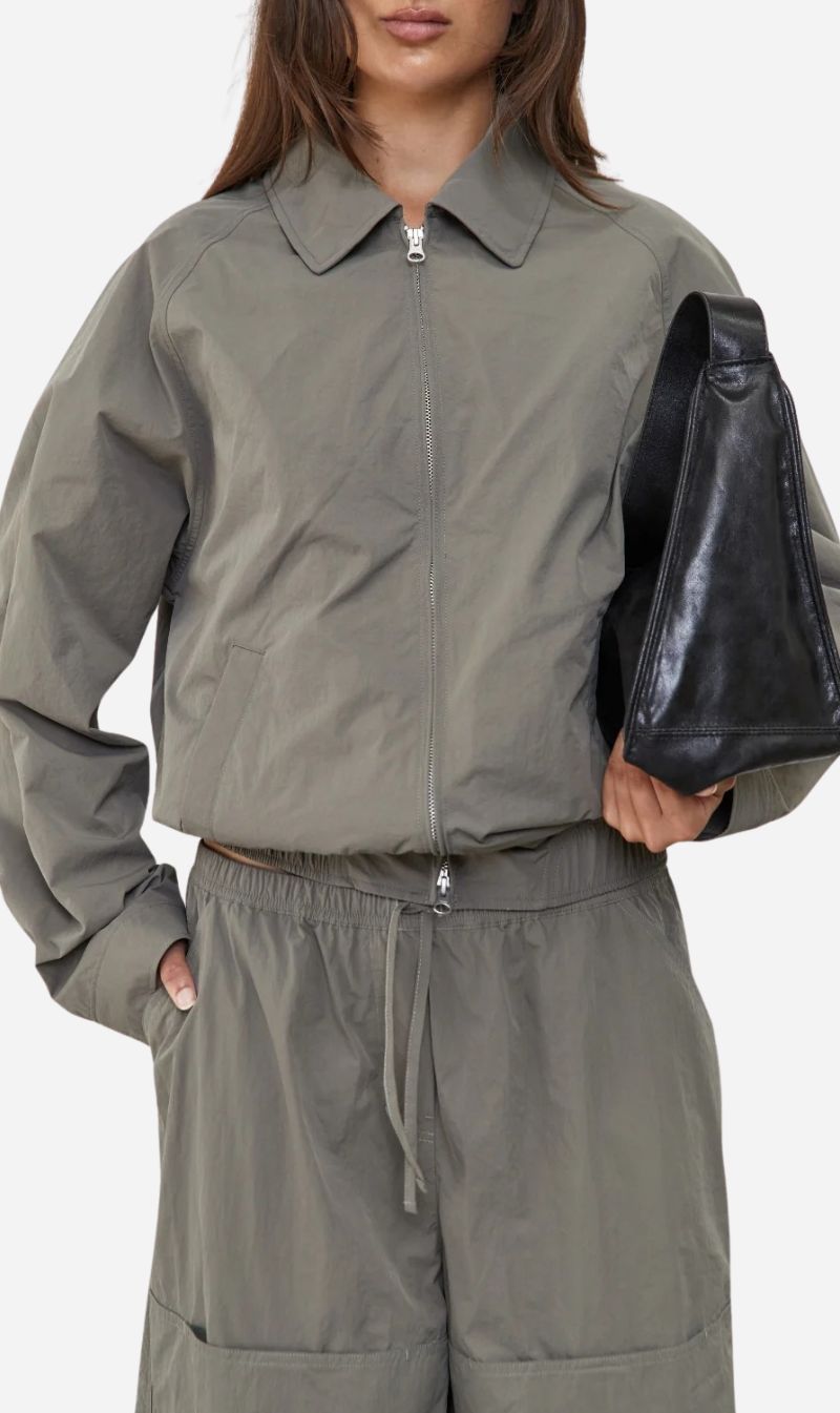 Pinky & Kamal | Bomber Jacket - Ash