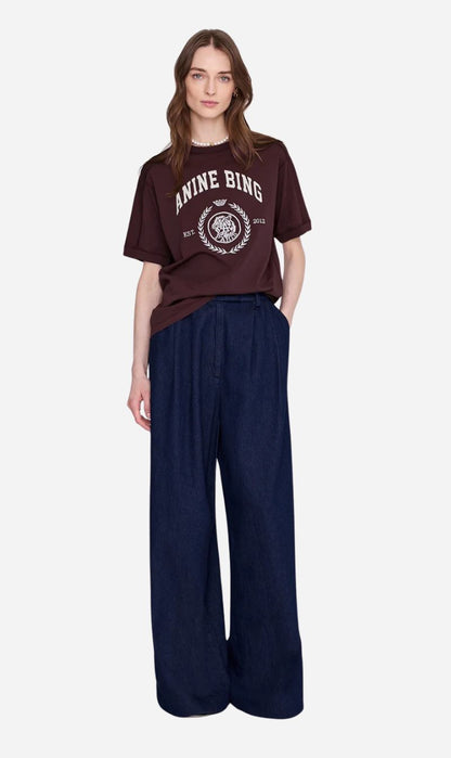Anine Bing | Jaylin Tee Collegiate - Fig