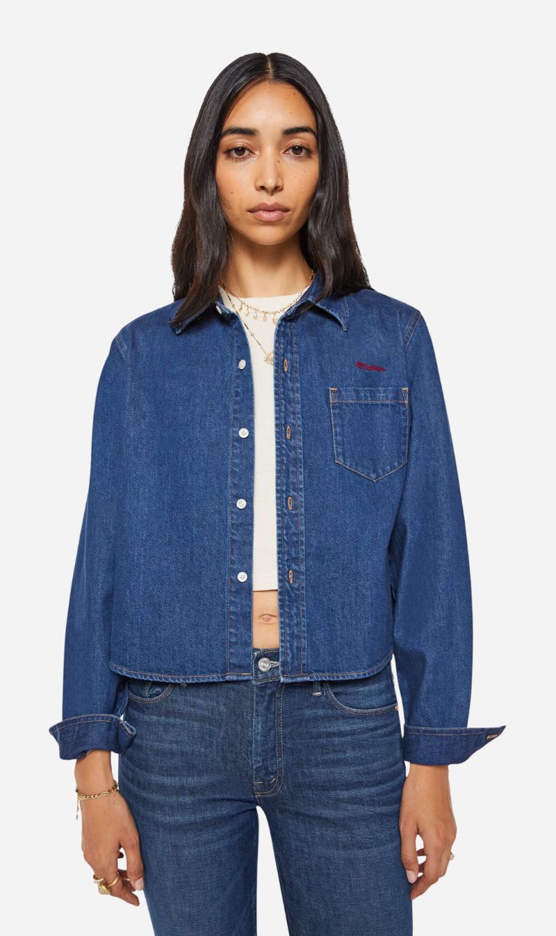 Mother Denim | The Honor Roll - Dark Wash