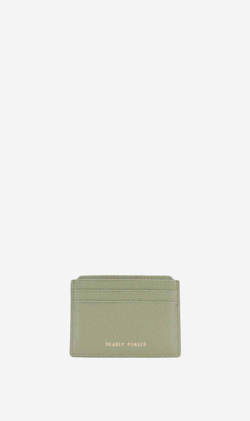 Deadly Ponies | Card Sleeve - Sage