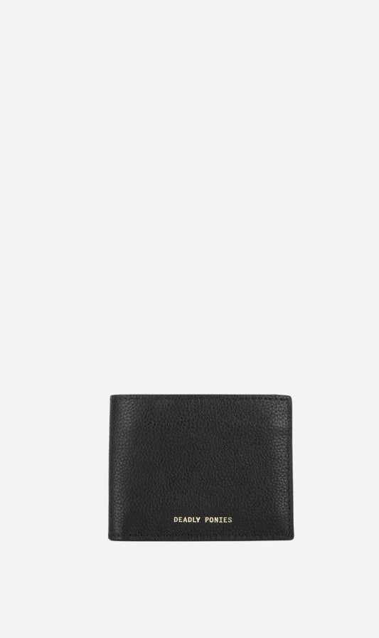 Deadly Ponies | Unisex Flip Wallet - Black