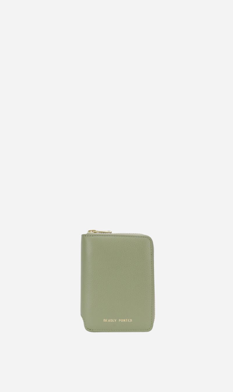 Deadly Ponies | Mini Wallet - Sage