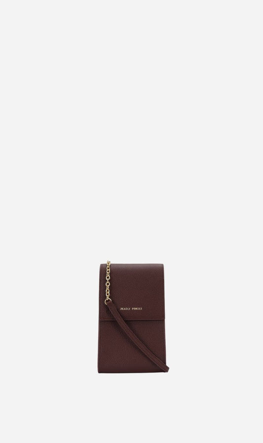 Deadly Ponies | Poucheroo Phone Wallet - Dark Cherry