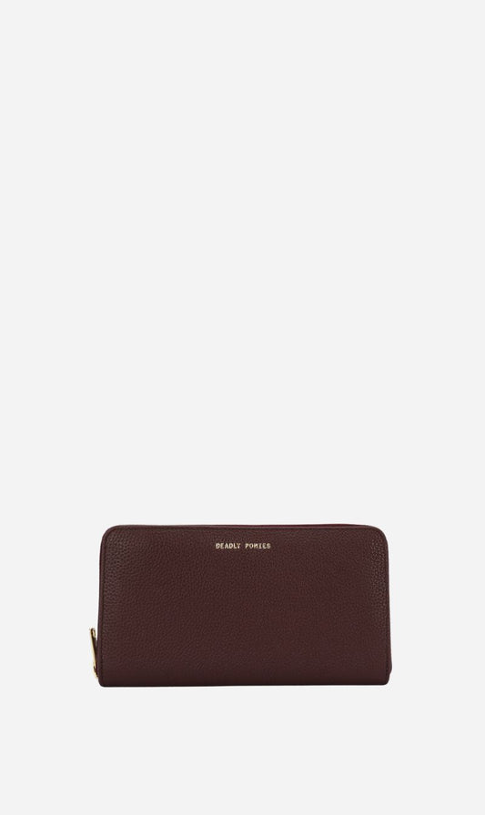 Deadly Ponies | Maxi Wallet - Dark Cherry
