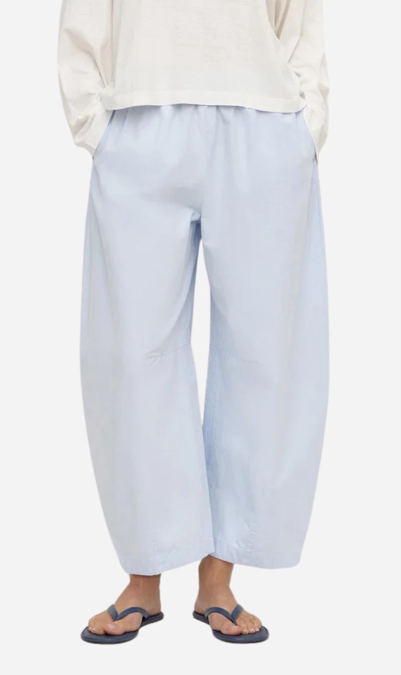 Assembly Label | Elaine Washed Cotton Pant - Powder Blue