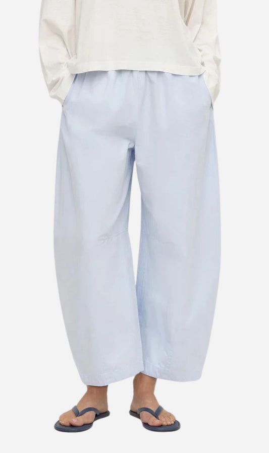 Assembly Label | Elaine Washed Cotton Pant - Powder Blue