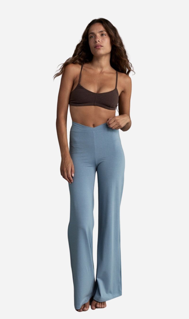 Pinky & Kamal | Wrap Band Yin Flare - Washed Blue