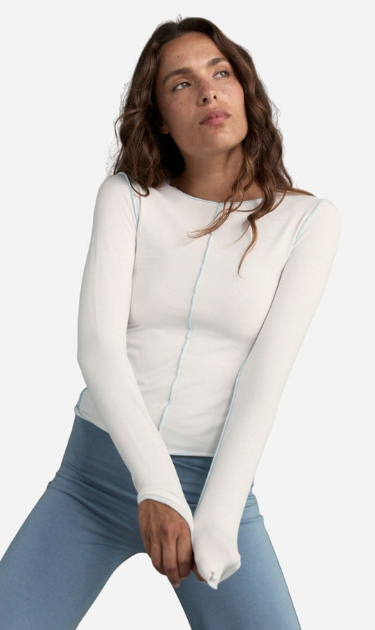Pinky & Kamal | Inside Out Top - White