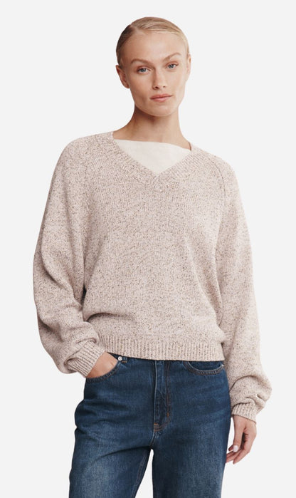 Marle | Moss Sweater - Fleur Speckle