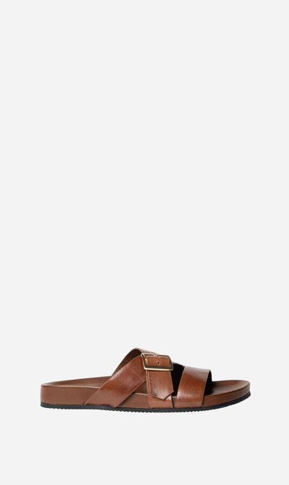 La Tribe | Buckle Strap Slide - Cognac