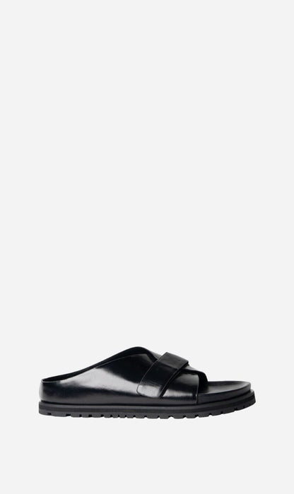 La Tribe | Velcro Strap Slide - Black