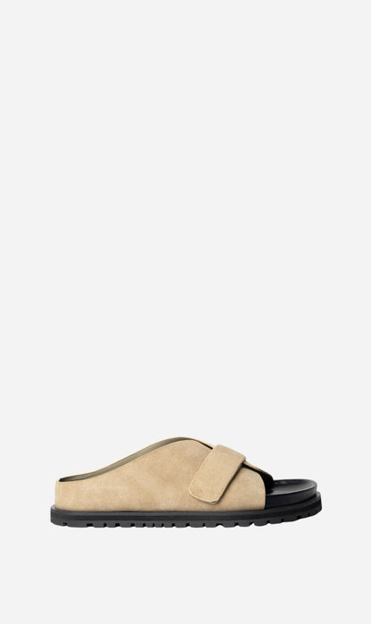 La Tribe | Velcro Strap Slide - Khaki