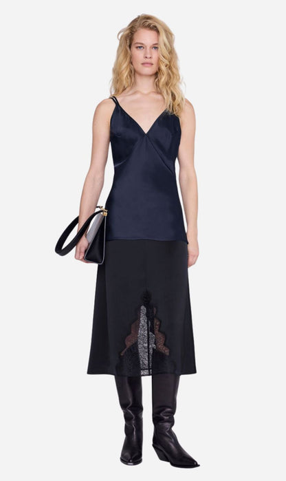 Anine Bing | Blanca Top - Navy