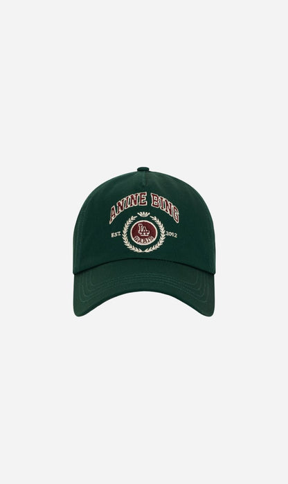 Anine Bing | Jeremy Baseball Cap Collegiate - Deep Emerald