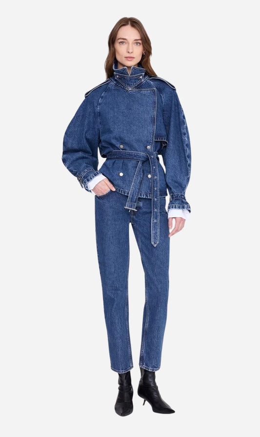 Anine Bing | Pascale Trench - Clean Indigo