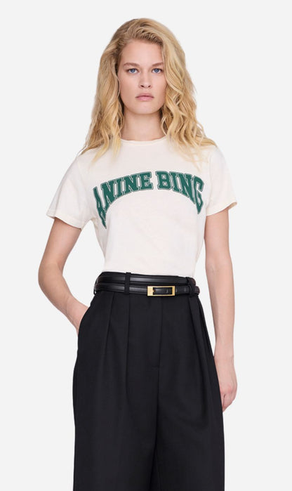 Anine Bing | Shelley Tee - Ecru