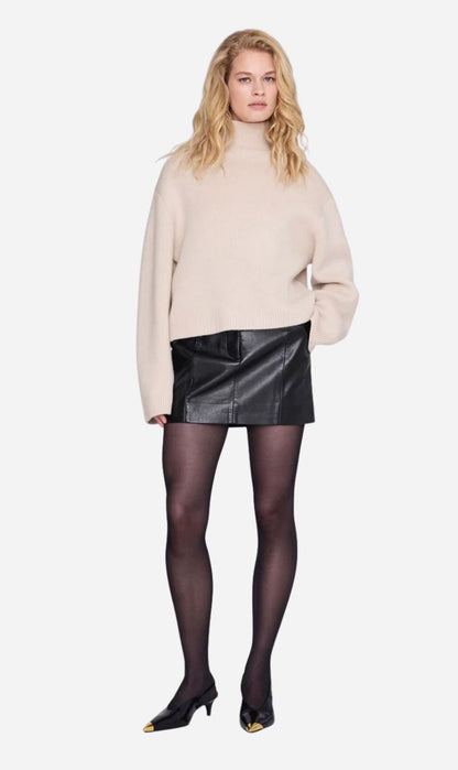 Anine Bing | Benedict Mini Skirt - Black