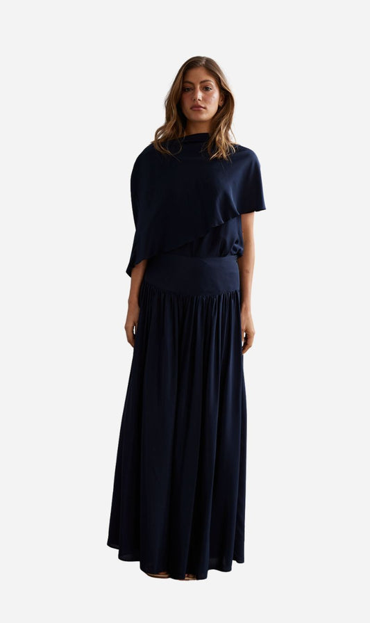 Caitlin Crisp | Bowie Cape - Navy