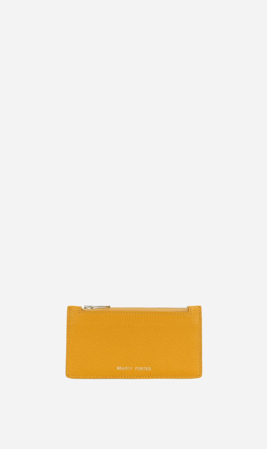Deadly Ponies | Zip Card Holder - Sunflower