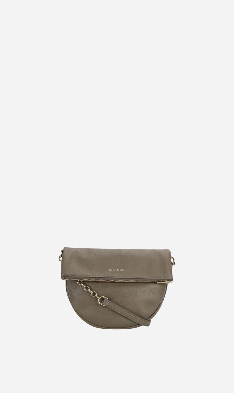 Deadly Ponies | Mini Leopard Crossbody - Dune