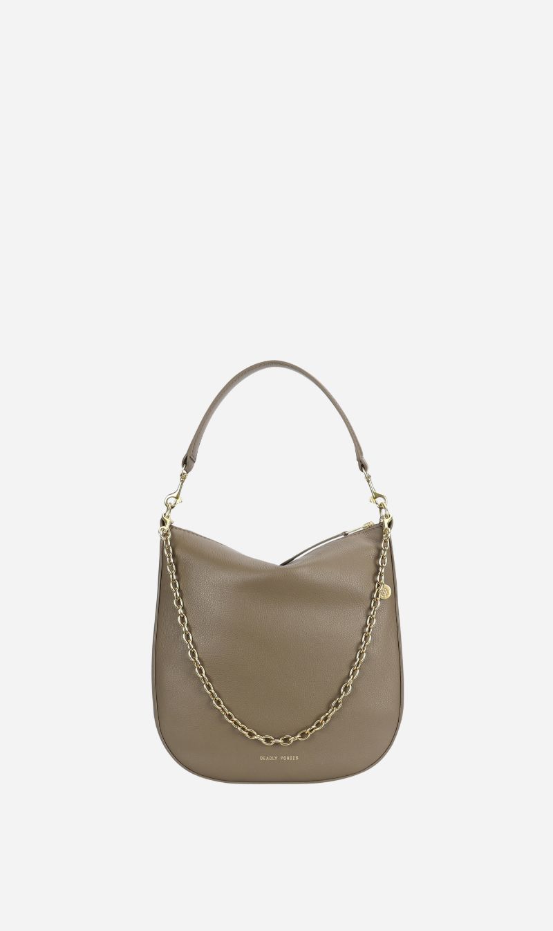 Deadly Ponies | Medium Sling Bag - Dune