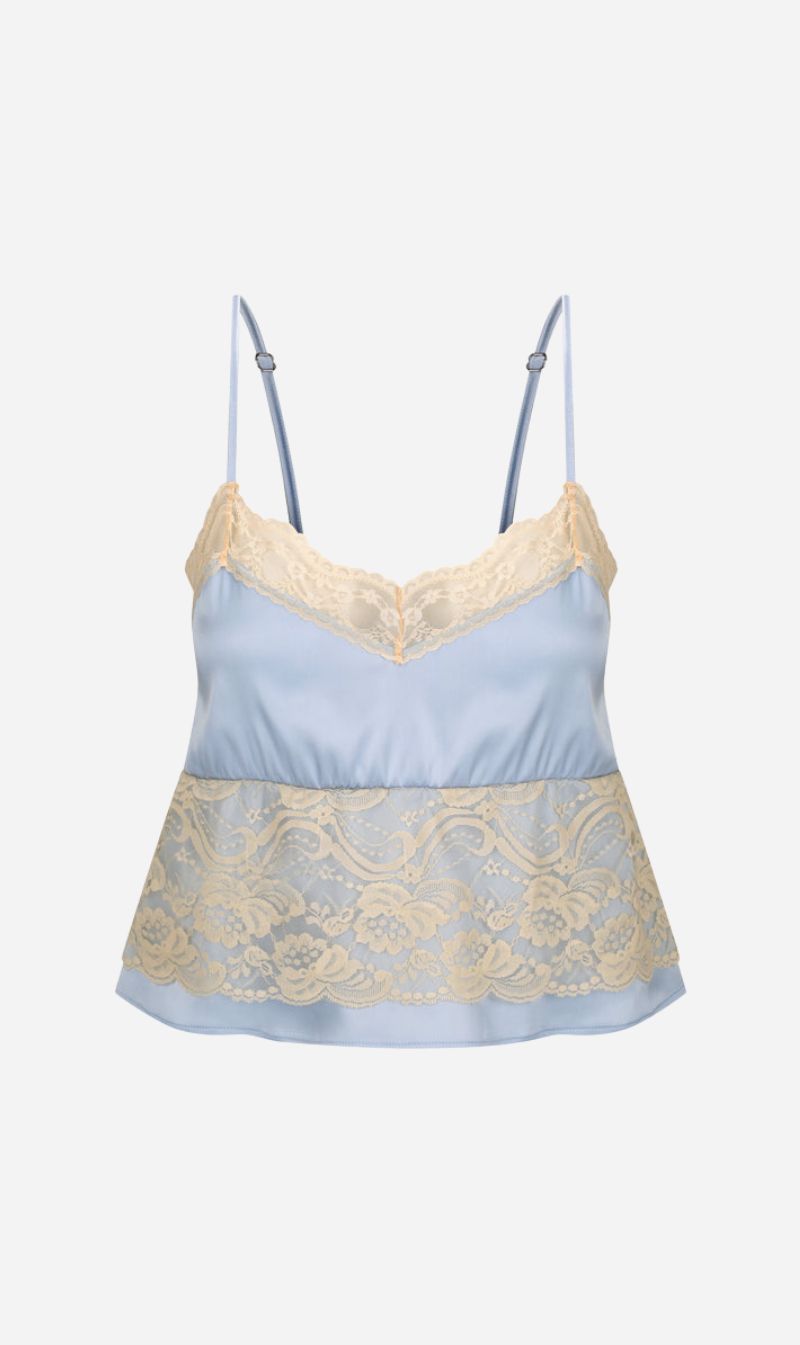 Kat the Label | Frida Camisole - Antique Ice