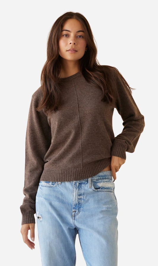 Dear Dylan | Cashmere Sweater - Brindle