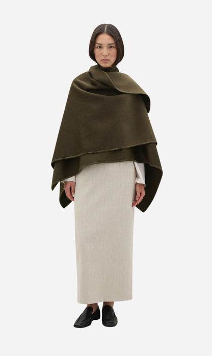 A.Emery | Lena Wrap - Deep Olive
