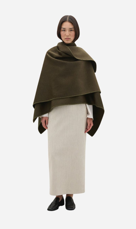 A.Emery | Lena Wrap - Deep Olive