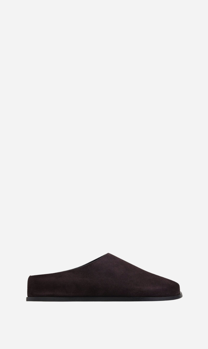 A.Emery | Lou Clog - Black Berry Suede