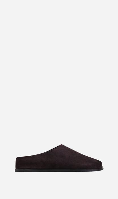 A.Emery | Lou Clog - Black Berry Suede