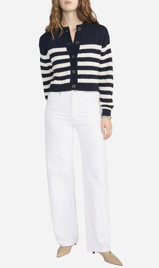 Frame Denim | The Variation Femme Cardi - Navy Multi