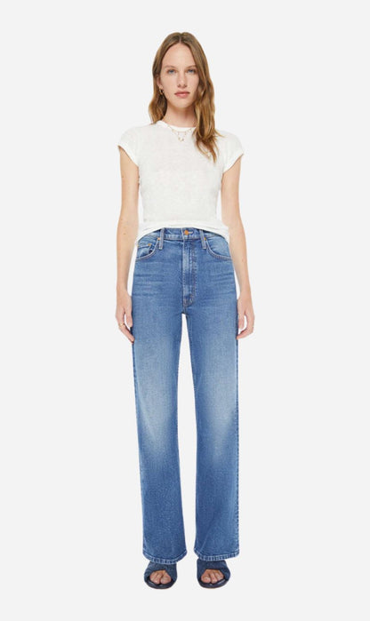 Mother Denim | High Waisted Bookie Sneak - Knack Knack Paddy Wack
