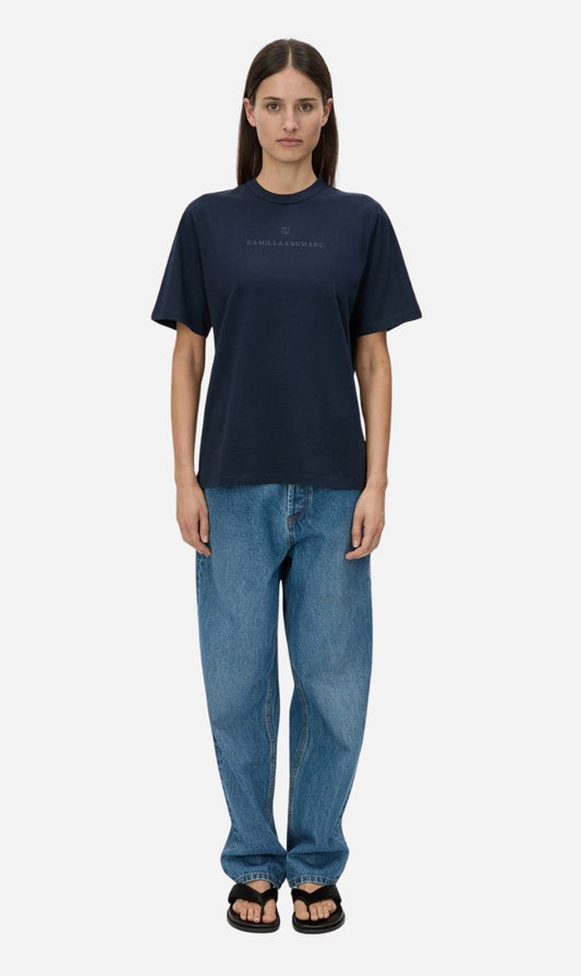 Camilla and Marc | Arp Logo Tee - Navy
