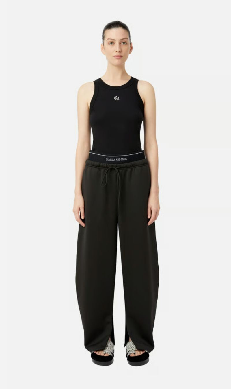 Camilla and Marc | Lyra Logo Tank - Black