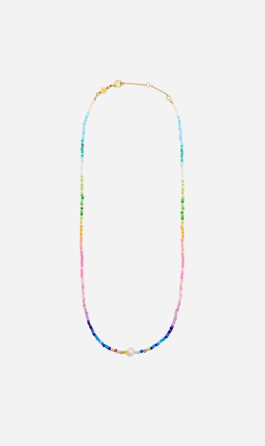 Anni Lu | Capri Necklace - Neon Rainbow