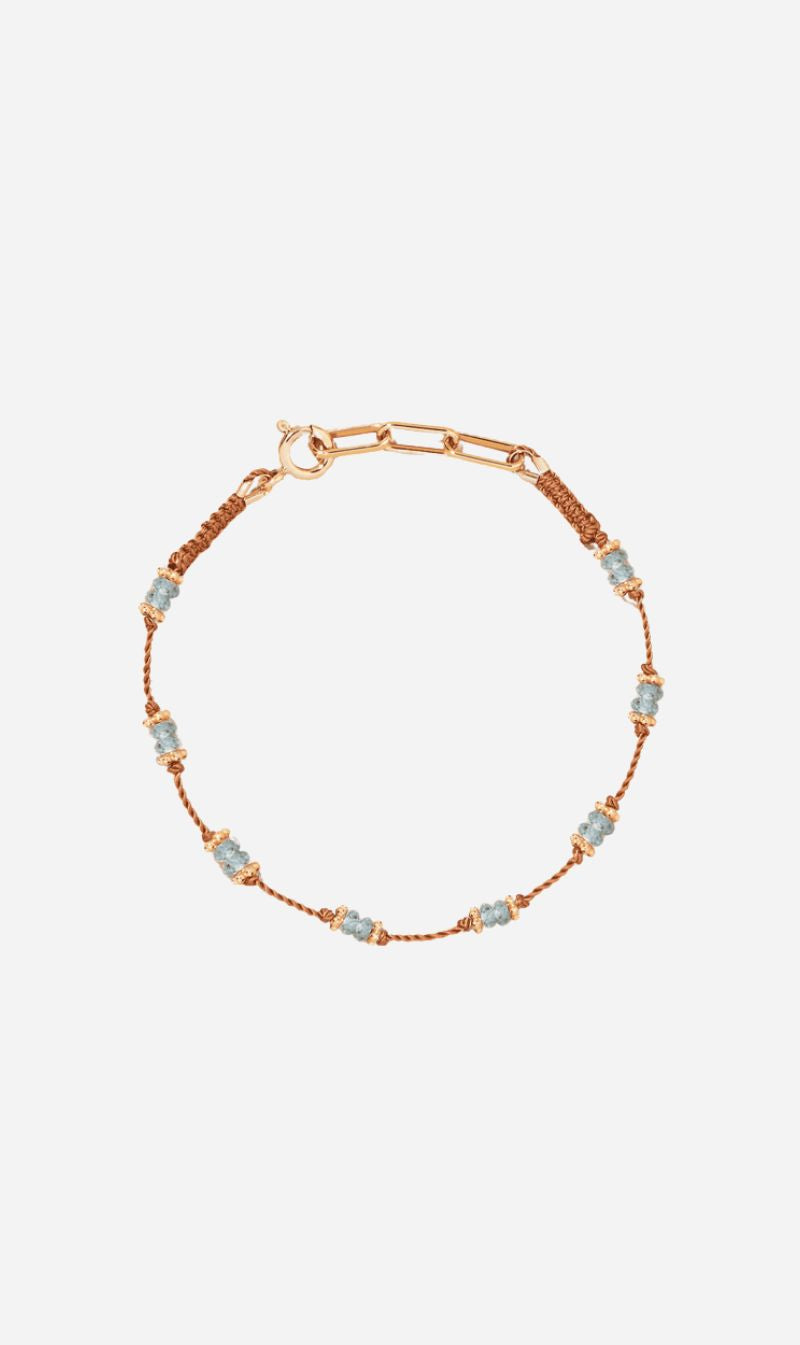 Tityaravy | Tiare Bracelet - Natural Zircon/Orange