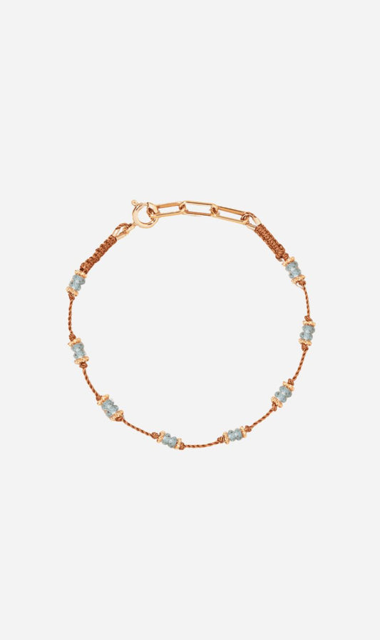 Tityaravy | Tiare Bracelet - Natural Zircon/Orange