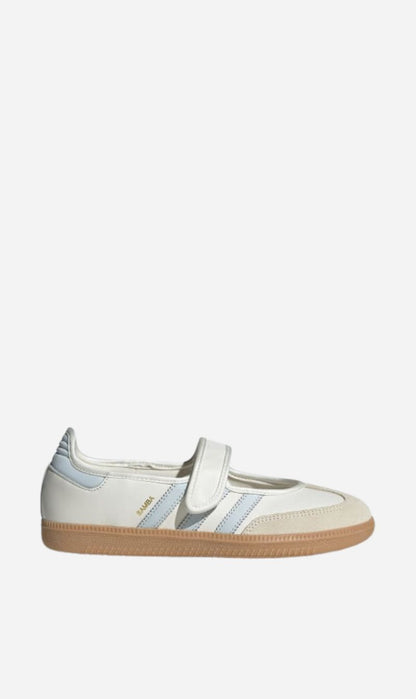 Adidas | Samba Jane - Cloud White/Gum/Halo Blue