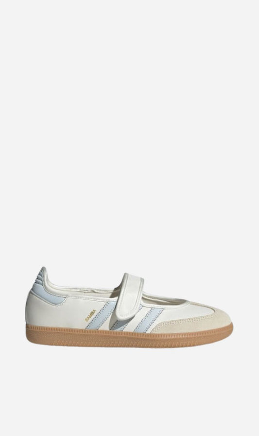 Adidas | Samba Jane - Cloud White/Gum/Halo Blue